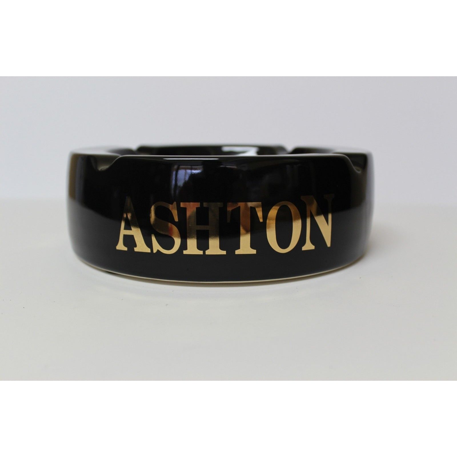 Ashton Black Ashtray
