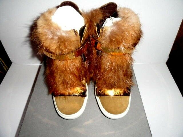 Giuseppe zanotti hot sale fur sneakers