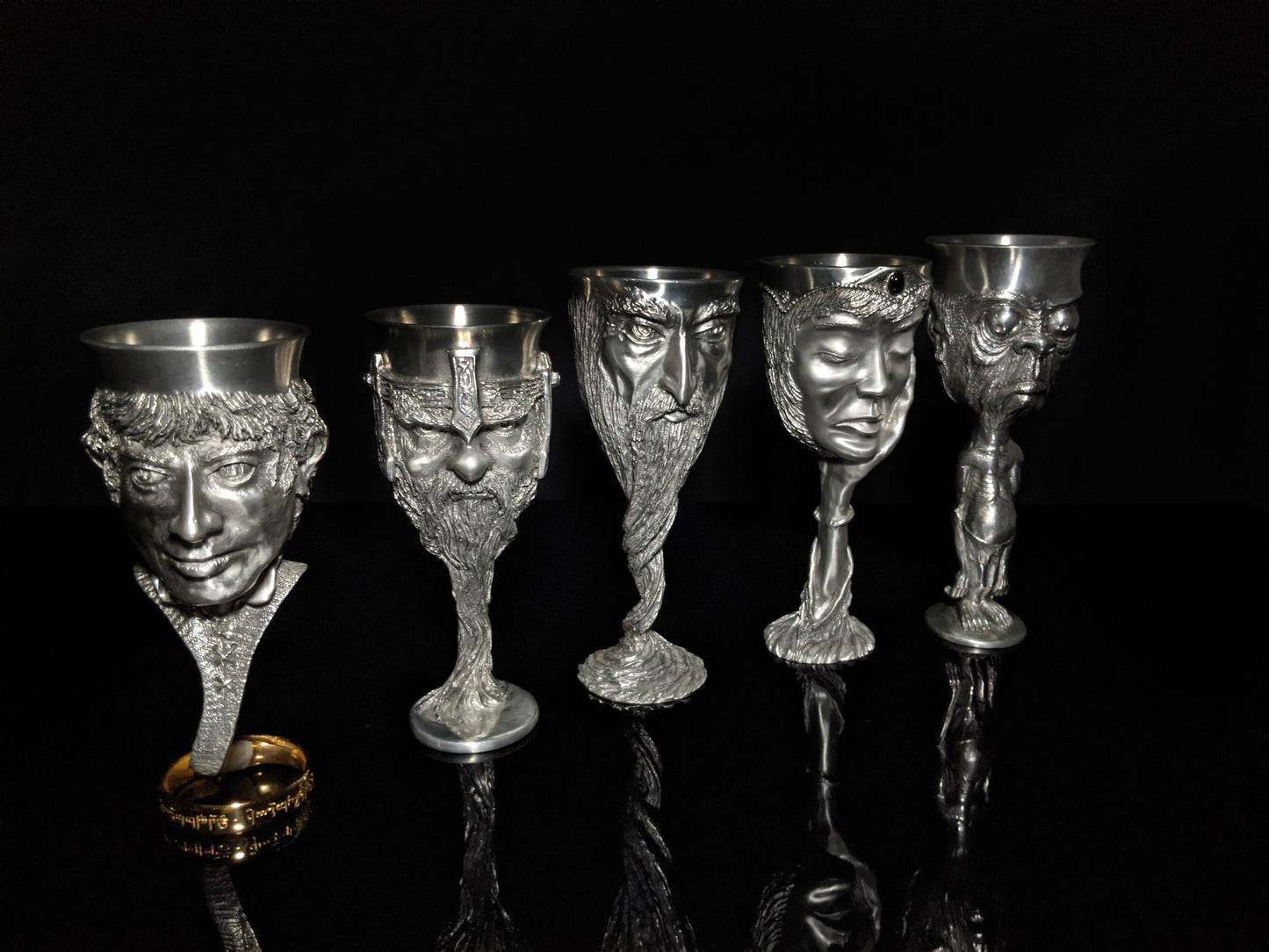 Royal selangor lord of rings goblets set of 5