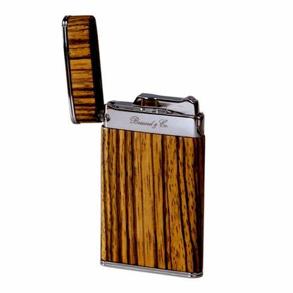 Brizard and Co. The "Sottile" Lighter - Zebrawood