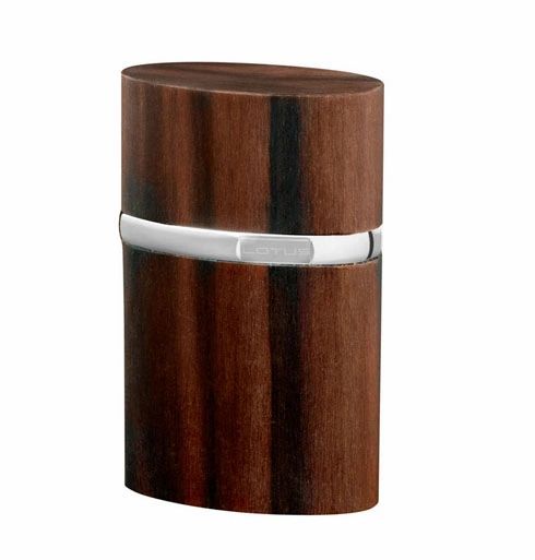 Brizard and Co. The "Triple Jet" Table Lighter - Macassar Ebony