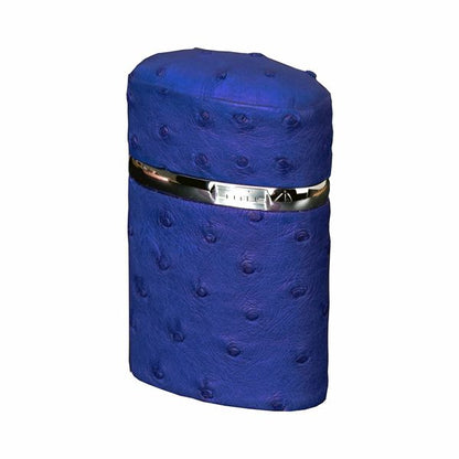 Brizard and Co. The "Triple Jet" Table Lighter - Ostrich Blue