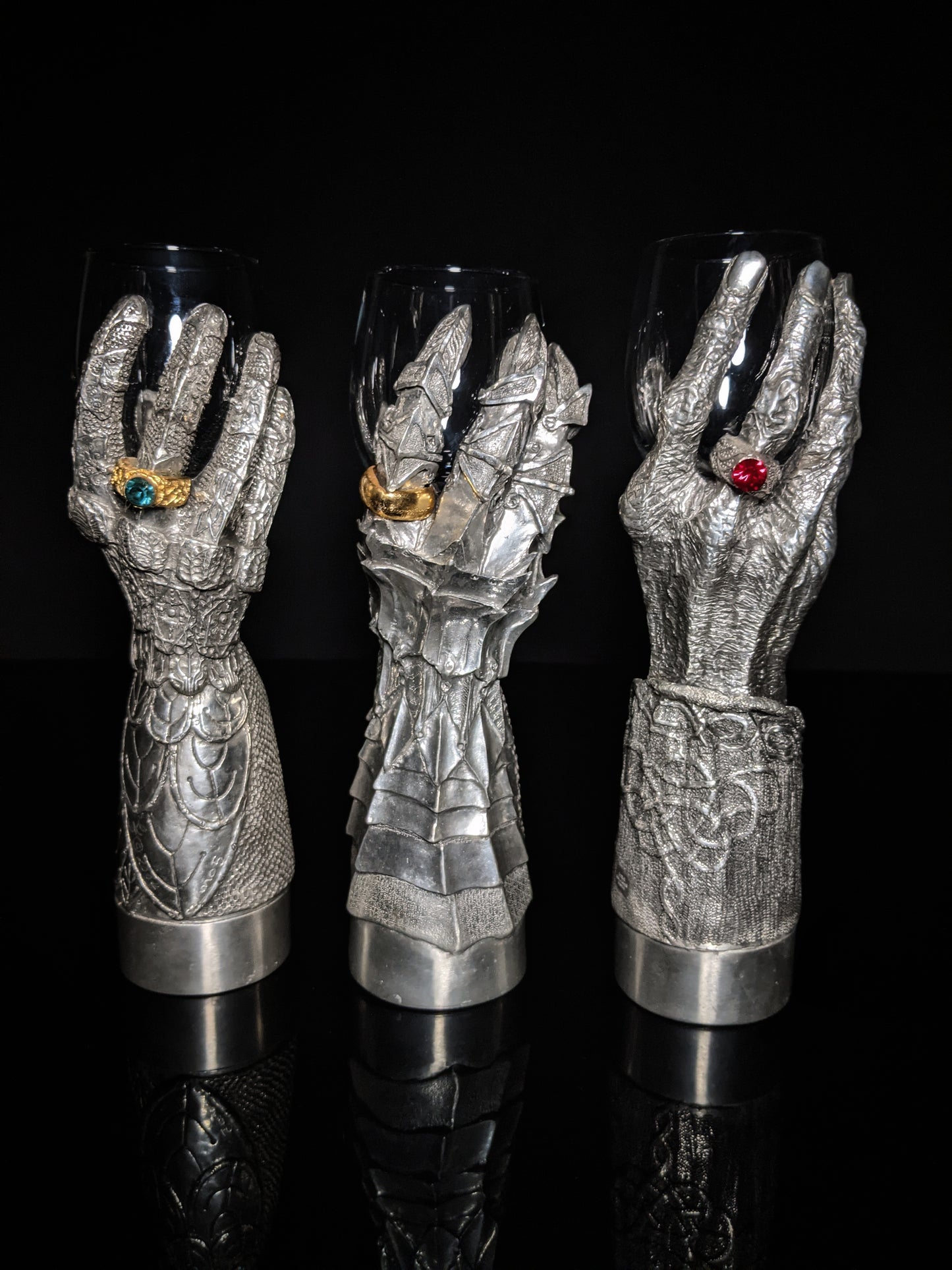 Royal Selangor Lord of Rings Pewter Flutes