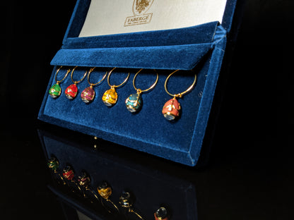 Faberge |  Wine Charms | New in the Box