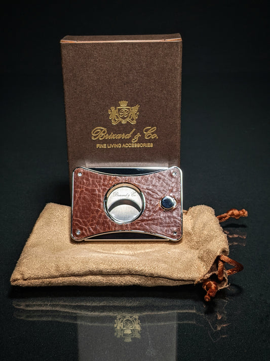 Brizard and Co. - The "Elite" Cigar Cutter - Croco Pattern Tobacco