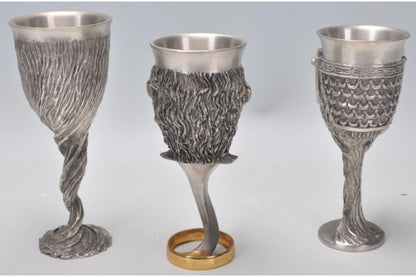 Royal Selangor Lord of the rings pewter goblets