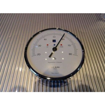 Elie Bleu Large Hygrometer - Silver