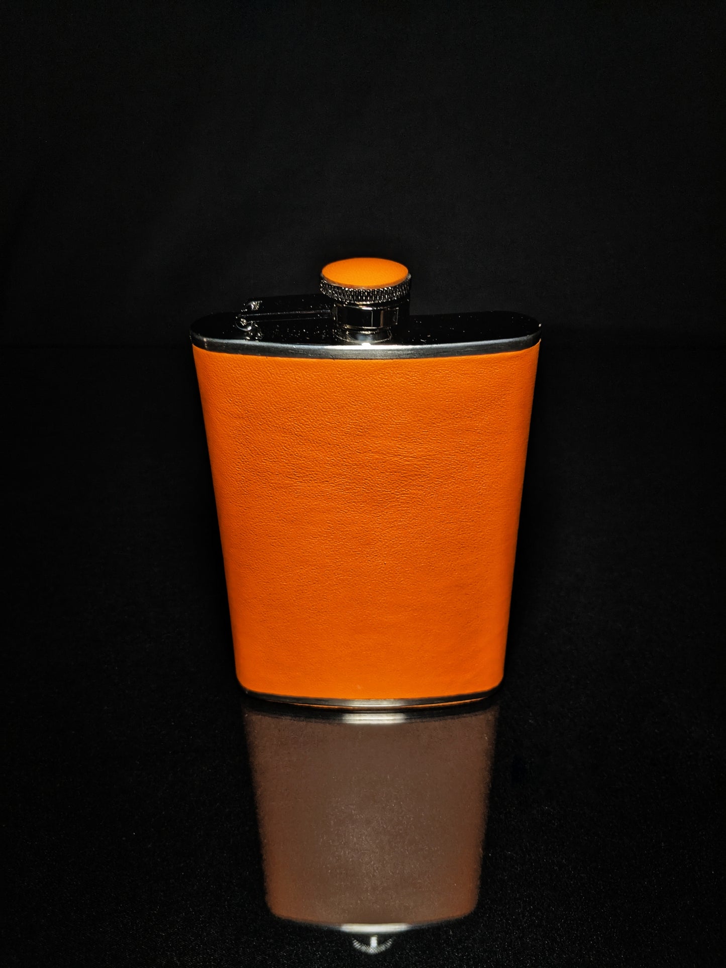 Brizard and Co. The 8 oz Flask - Racing  Orange