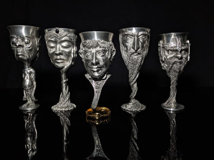 Royal selangor lord of rings goblets set of 5