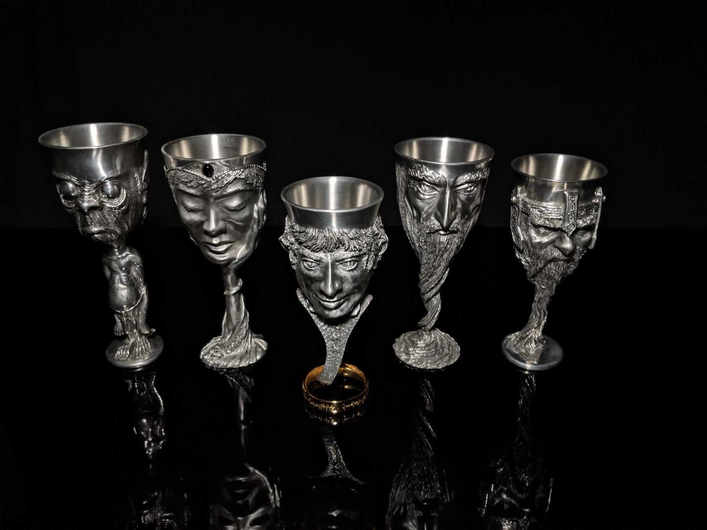 Royal selangor lord of rings goblets set of 5