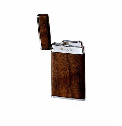 Brizard and Co. The "Sottile" Lighter - Curly Walnut