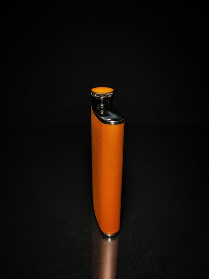 Brizard and Co. The 8 oz Flask - Racing  Orange