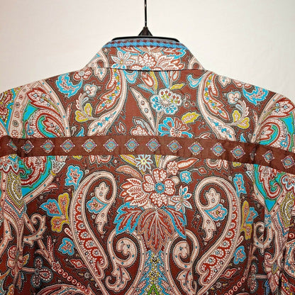 Robert Graham - Colorful Long Sleeve - Men's Medium Button Down Classic Fit