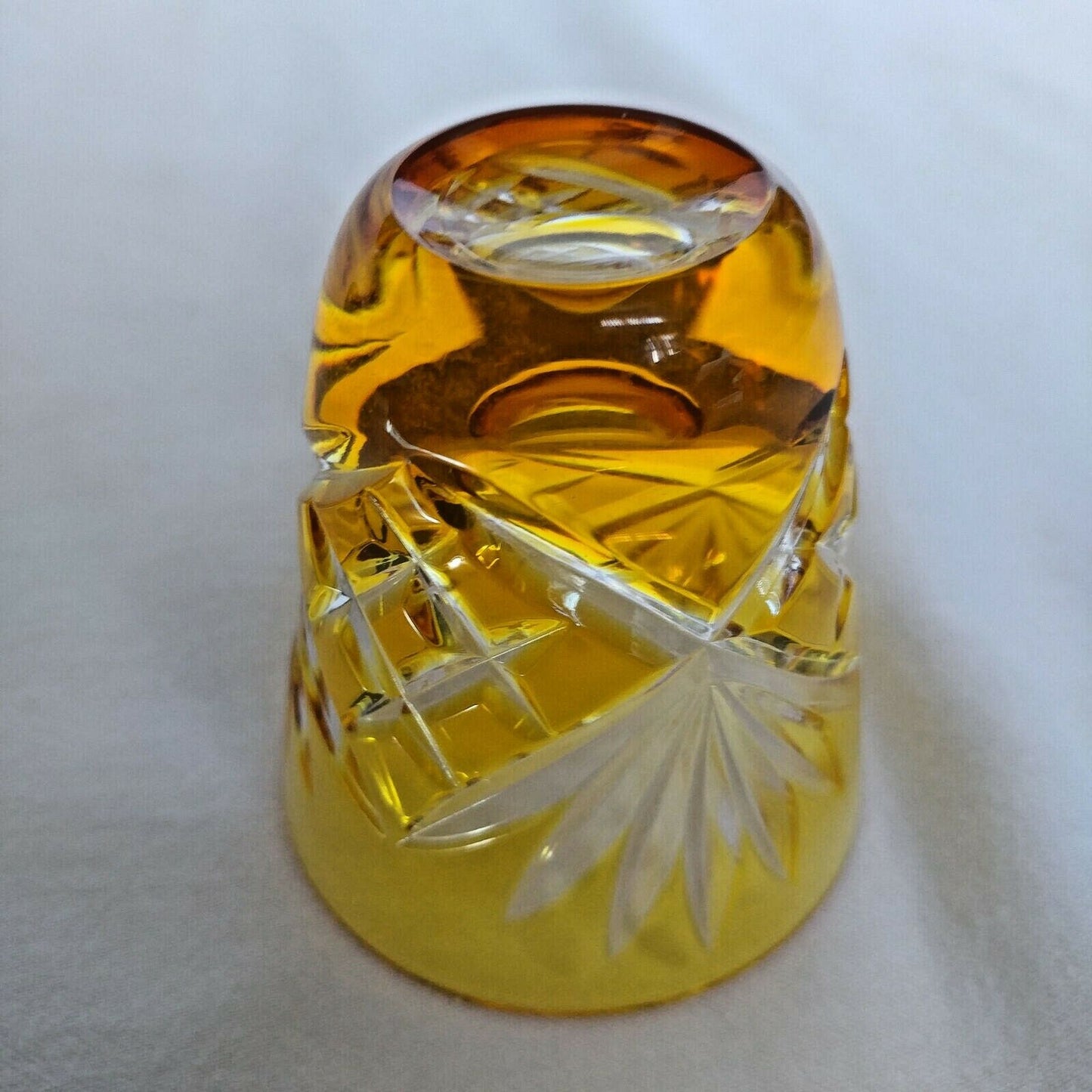 Faberge Yellow Gold Na Zdorovye Crystal Shot Glass