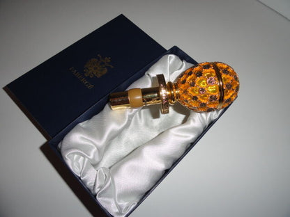 Faberge  Gold Coronation  Bottle Stopper