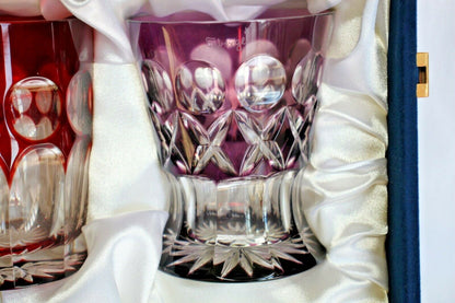 Faberge Na Zdorovya Glasses  set of 4 Edition II Measure 3 7'8 " H x 3 3/8 " W