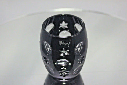Faberge Galaxy Black Crystal Shot Glass