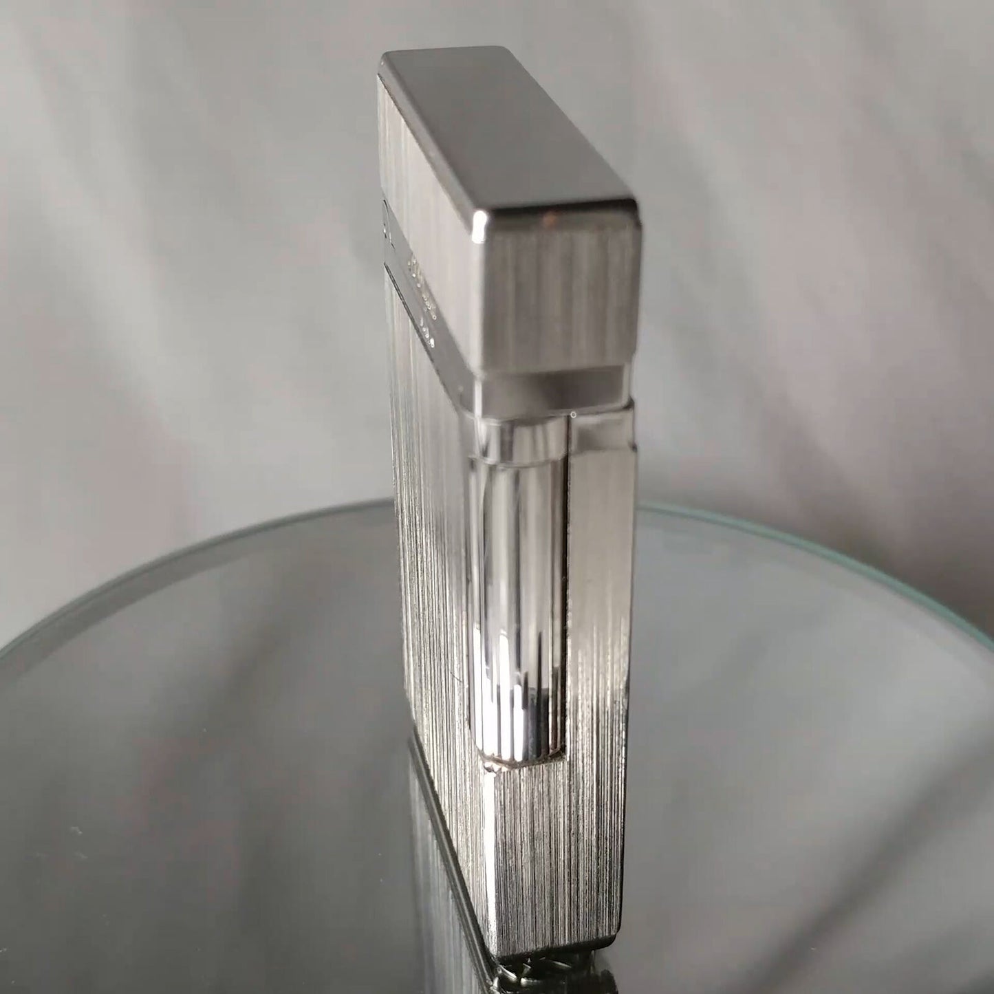 ST DUPONT | BRUSHED PALLADIUM FINISH LIGHTER