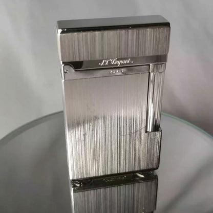 ST DUPONT | BRUSHED PALLADIUM FINISH LIGHTER