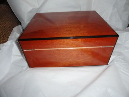 Elie Bleu Mahogany Humidor 100 count