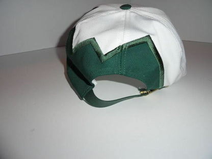 Marine Machine embroidered  Dark Green jagged edge baseball cap