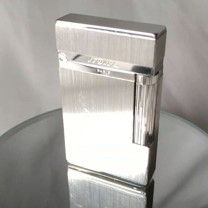 ST DUPONT | BRUSHED PALLADIUM FINISH LIGHTER