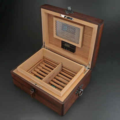 Brizard Hacienda Solid Wood Airflow Humidor 30 / 40 count