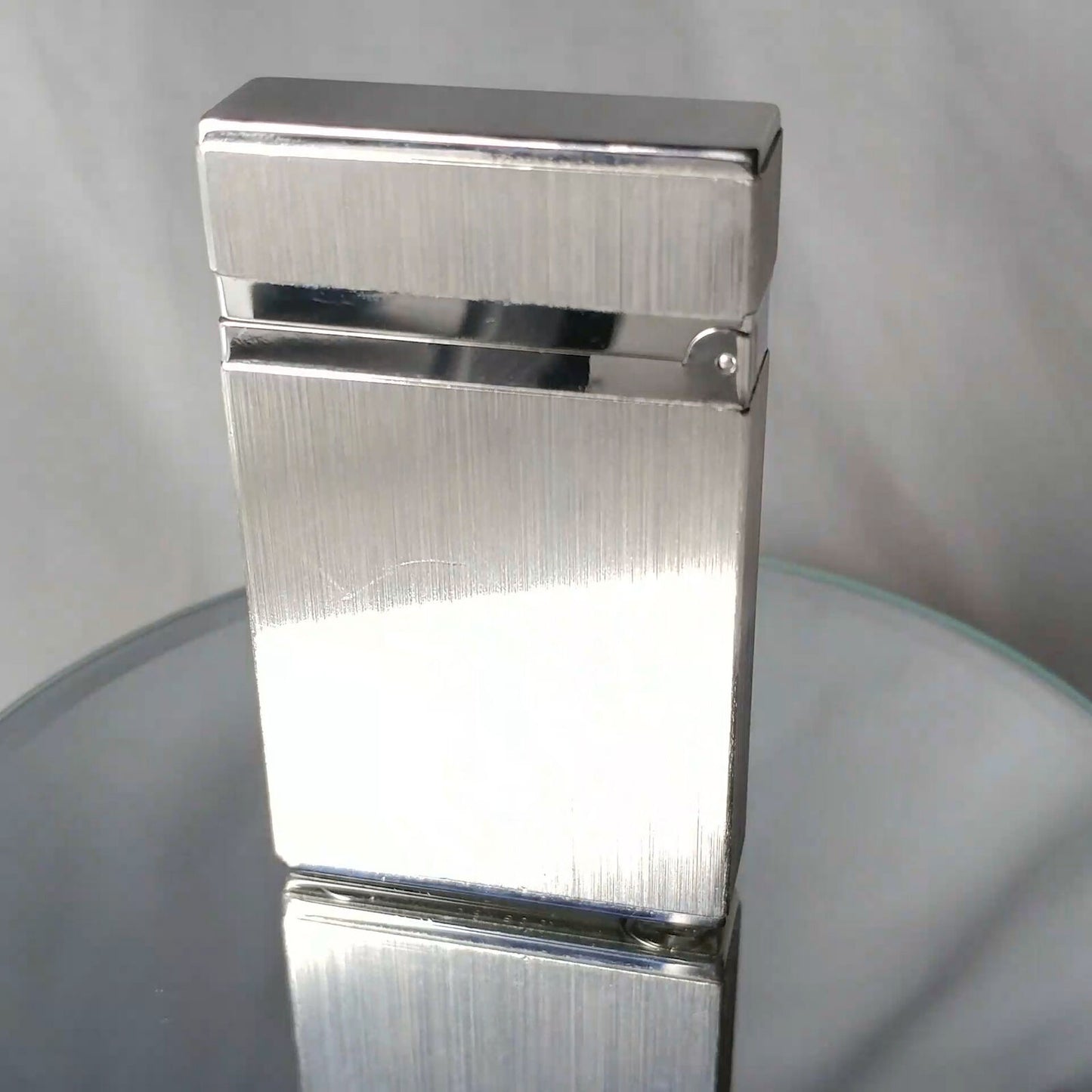 ST DUPONT | BRUSHED PALLADIUM FINISH LIGHTER