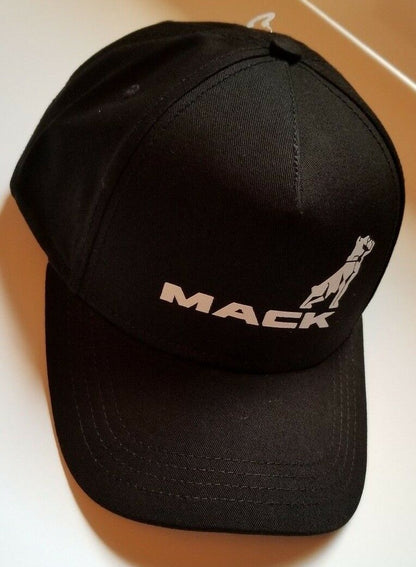 Mack Trucks Black Canvas  Baseball Cap