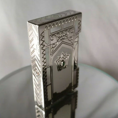 S.T. Dupont Taj Mahal Limited Edition  Platinum and Mother-of-Pearl Lighter