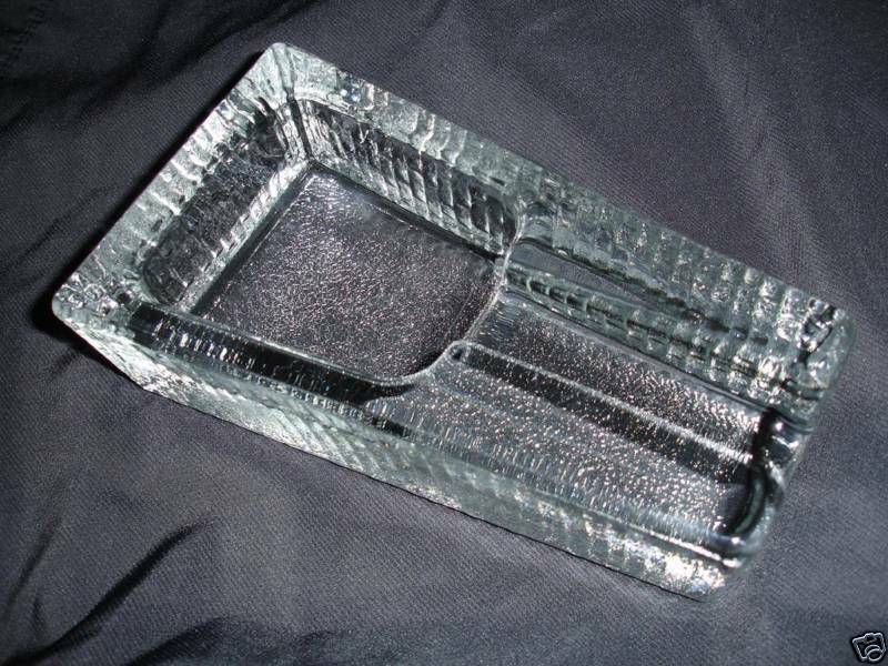 heavy duty glass  ashtray