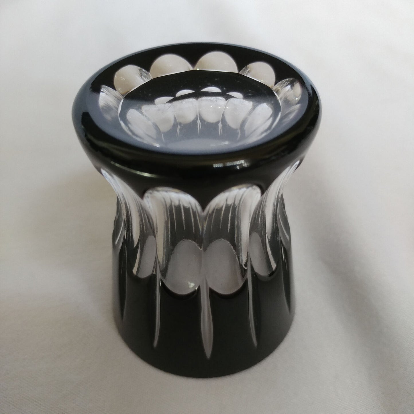 Faberge  Na Zdorovye Black Crystal Shot Glass