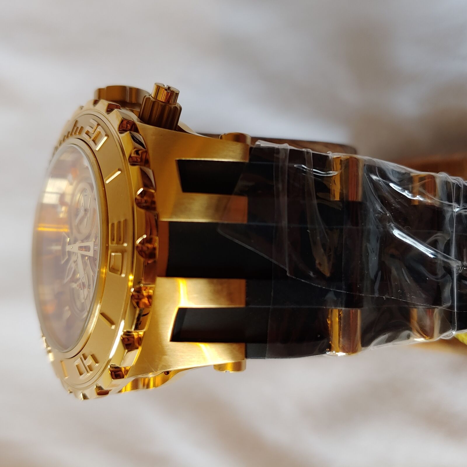 Invicta subaqua 18k shop gold plated watch