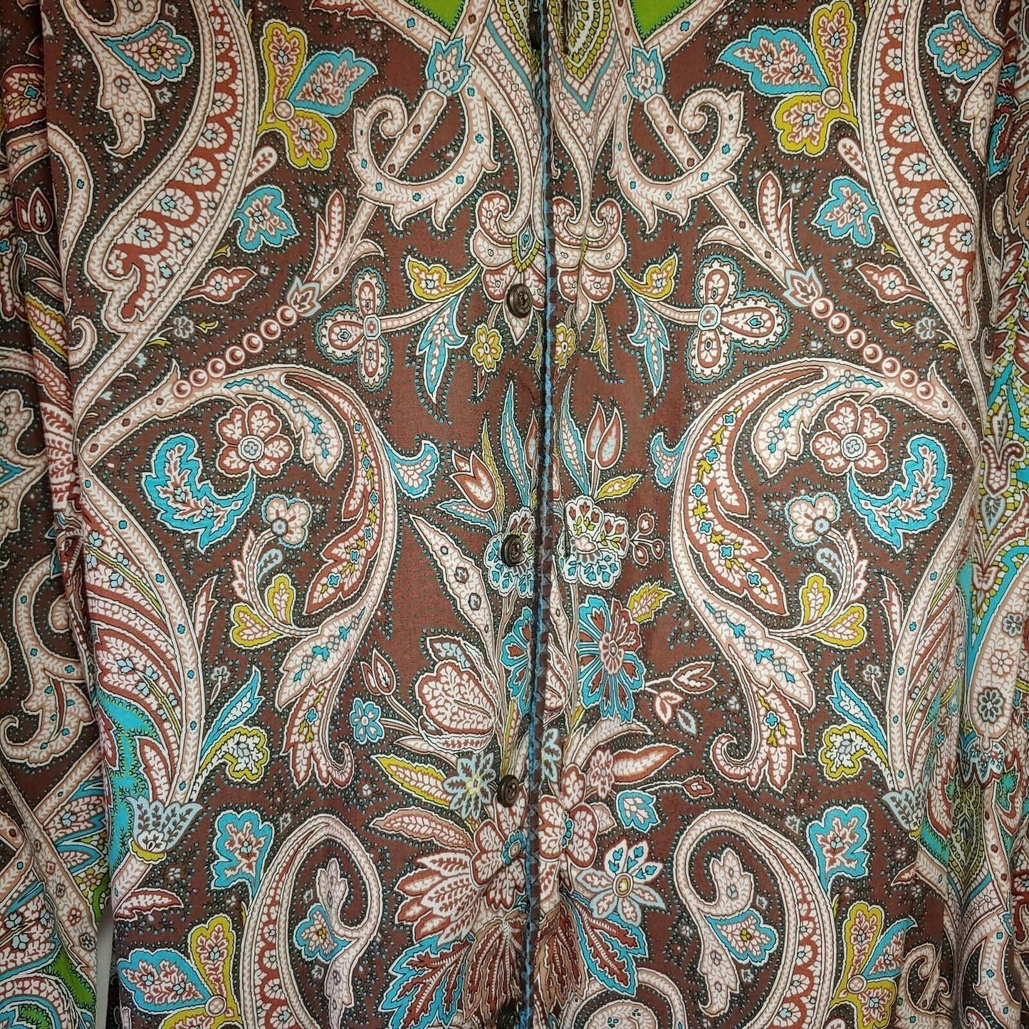 Robert Graham - Colorful Long Sleeve - Men's Medium Button Down Classic Fit