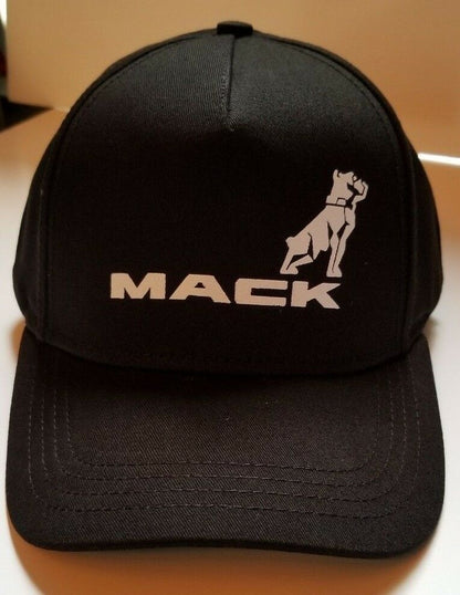 Mack Trucks Black Canvas  Baseball Cap