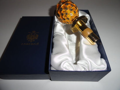 Faberge  Gold Coronation  Bottle Stopper