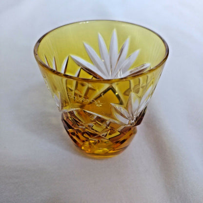 Faberge Yellow Gold Na Zdorovye Crystal Shot Glass