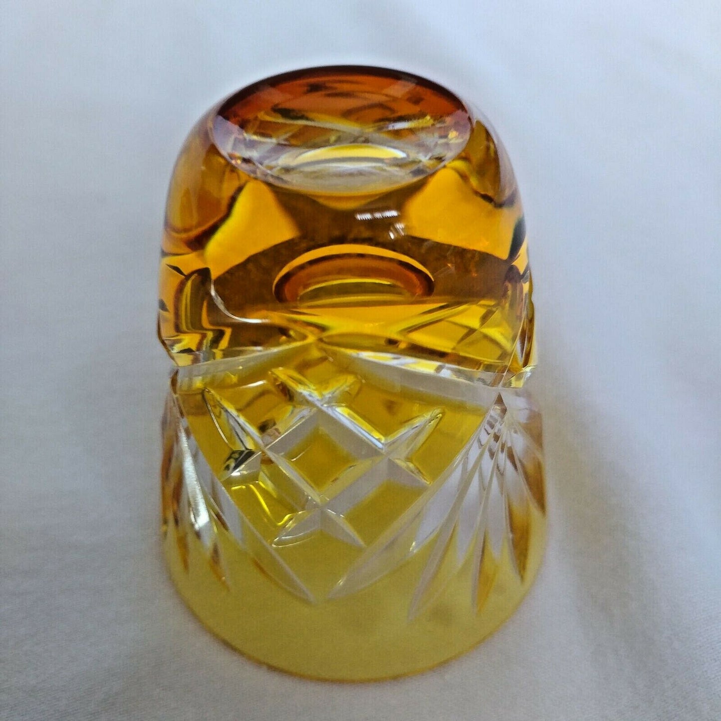 Faberge Yellow Gold Na Zdorovye Crystal Shot Glass