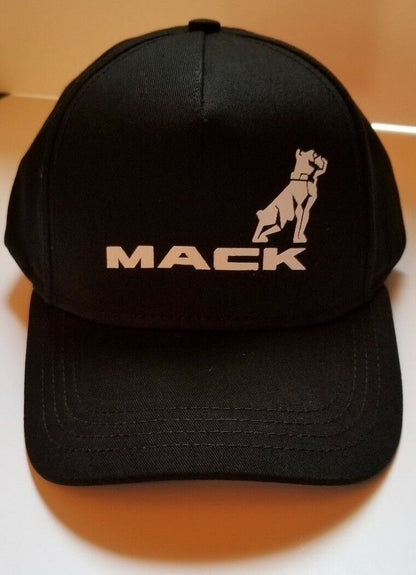 Mack Trucks Black Canvas  Baseball Cap