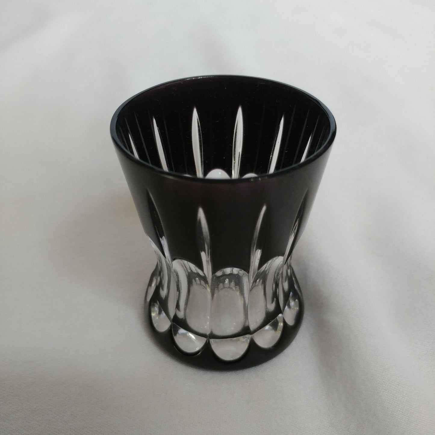 Faberge  Na Zdorovye Black Crystal Shot Glass