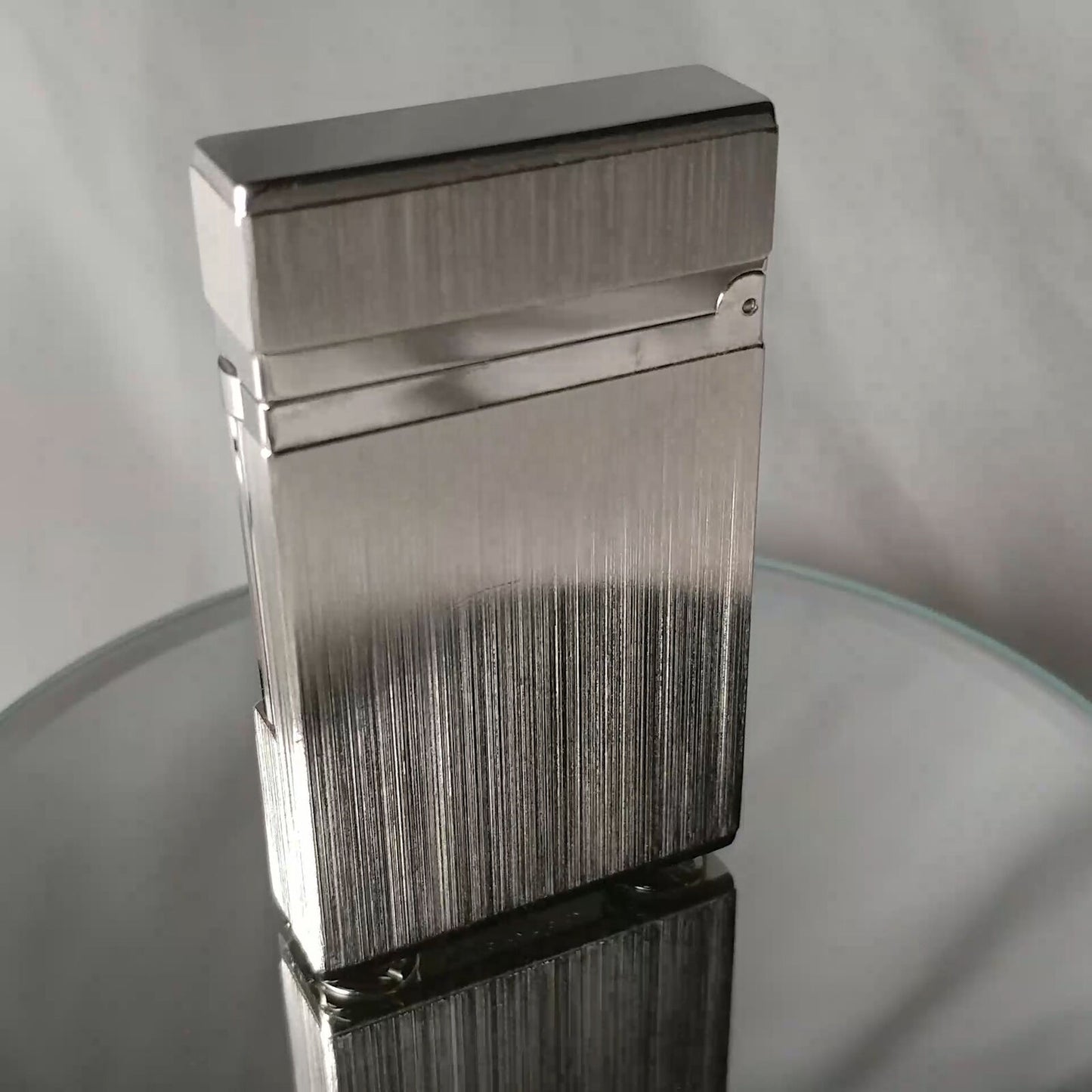 ST DUPONT | BRUSHED PALLADIUM FINISH LIGHTER