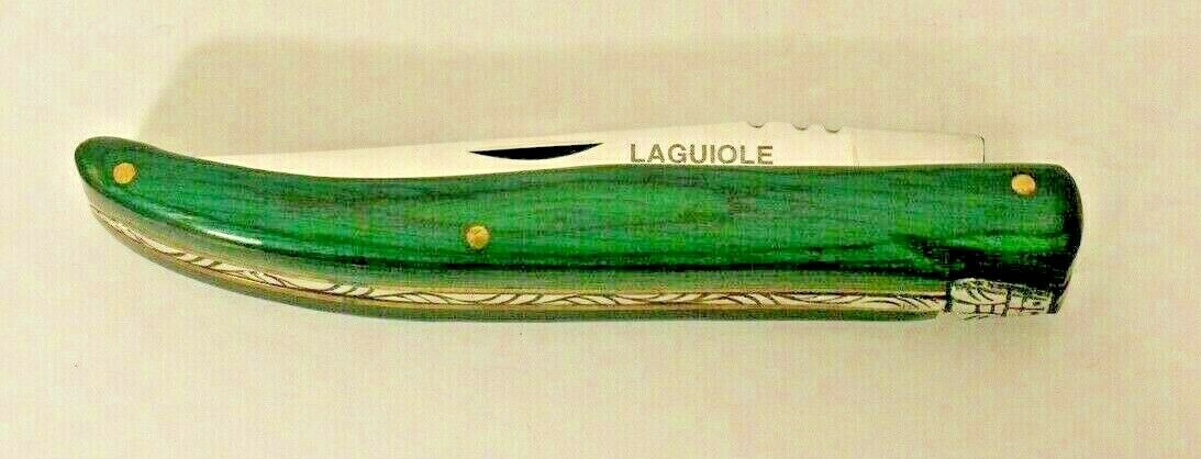 Laguiole Emerald Pocket Knife