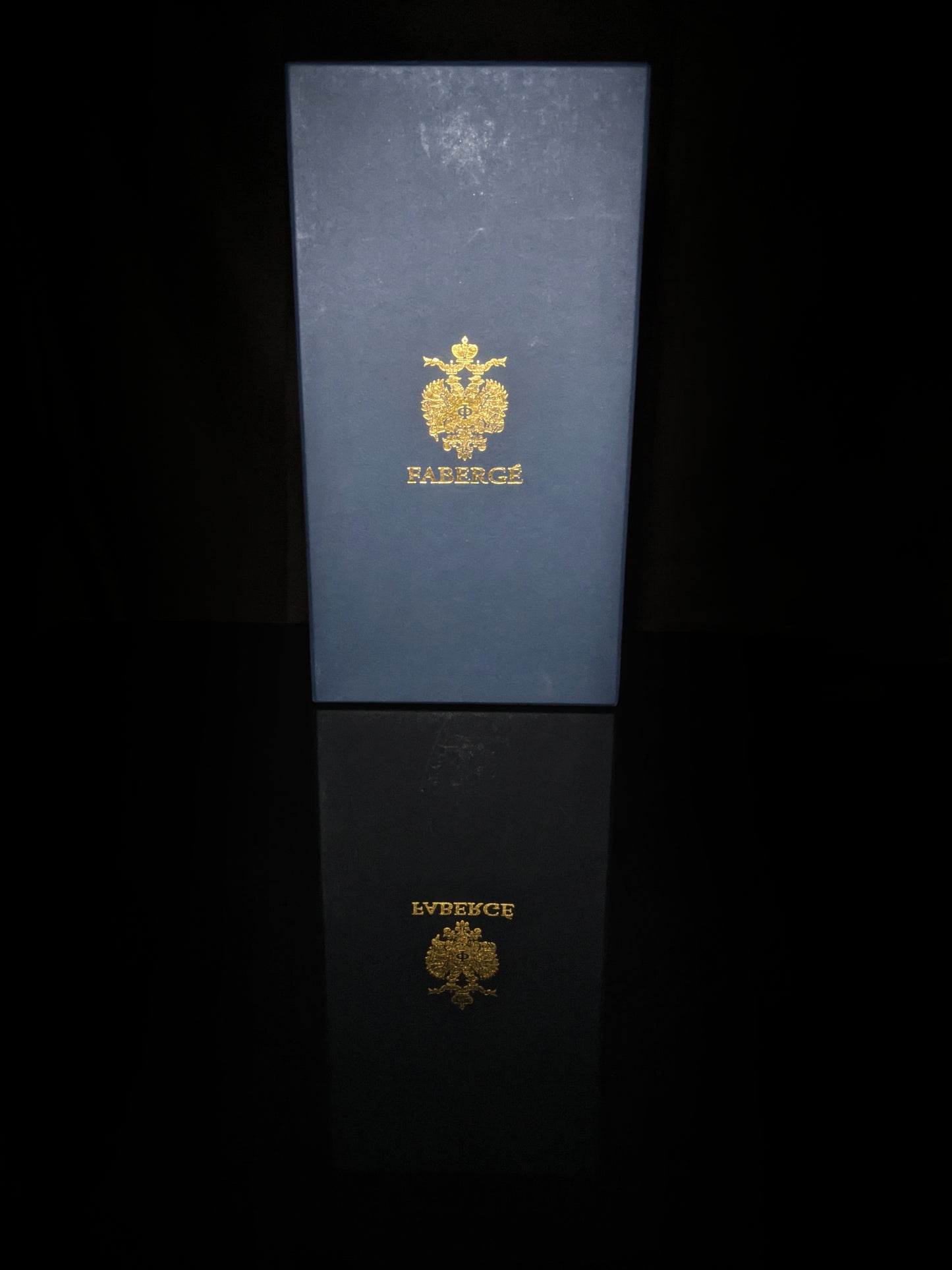 Faberge Luxembourg Collection  Crystal 13" Vase NIB