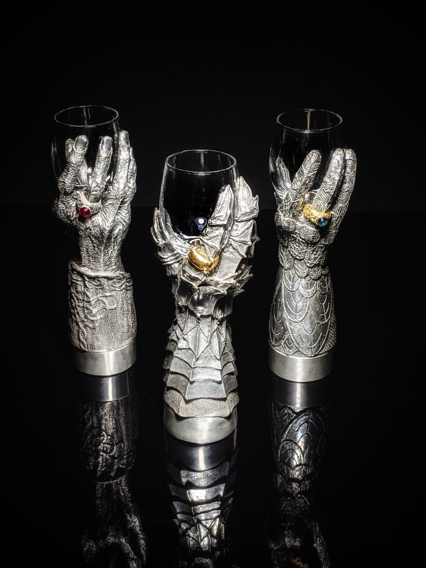 Royal Selangor Lord of Rings Pewter Flutes