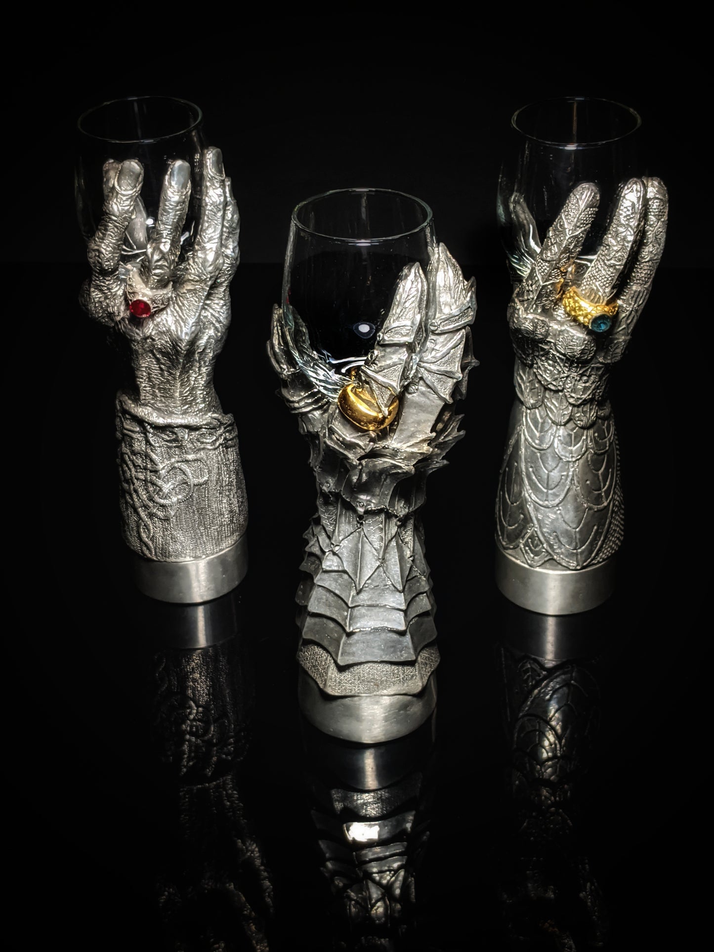 Royal Selangor Lord of Rings Pewter Flutes