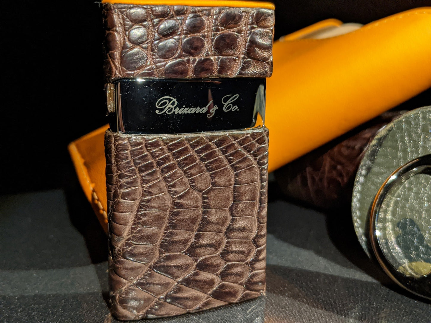 Brizard and Co Brown Caiman set