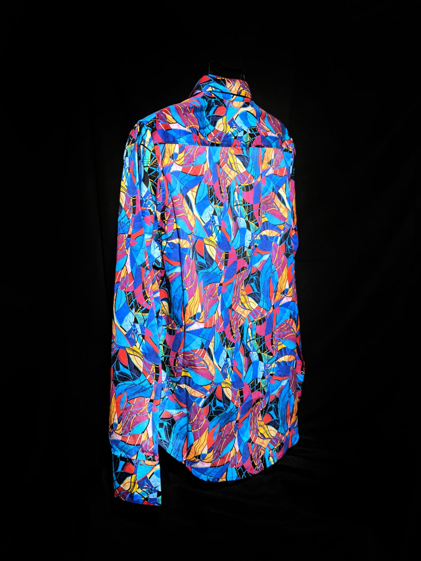 Robert Graham Billings Long Sleeve Colorful Shirt Size 3XL