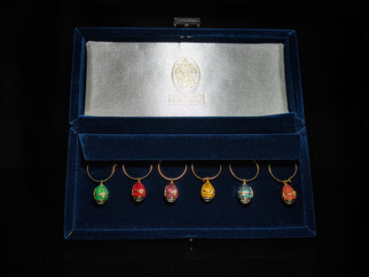 Faberge |  Wine Charms | New in the Box