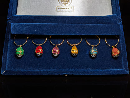 Faberge |  Wine Charms | New in the Box