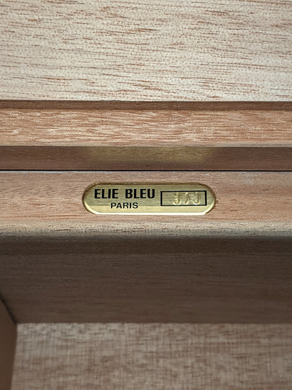 Elie Bleu Alba Red Sycamore  Humidor 75 count